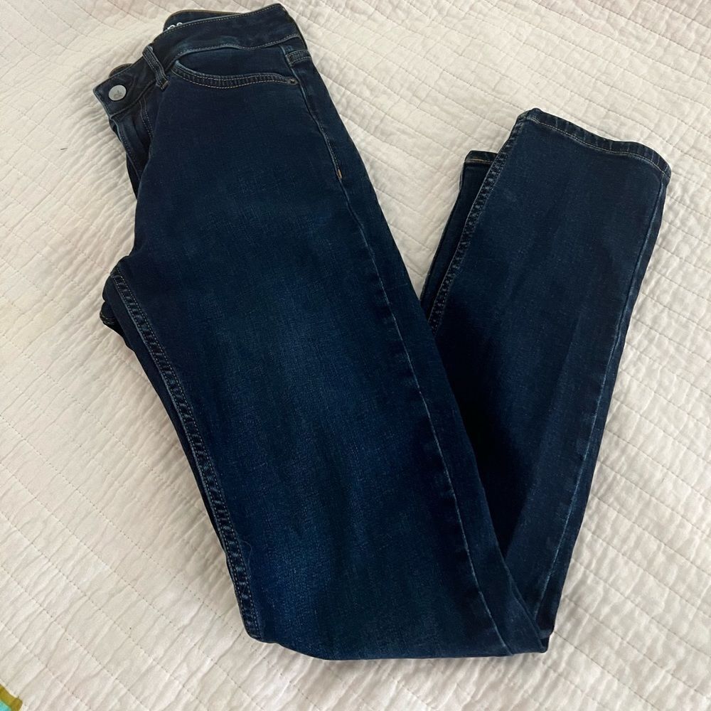 Calvin Klein Jeans dark blue ultimate skinny size 6 length 30